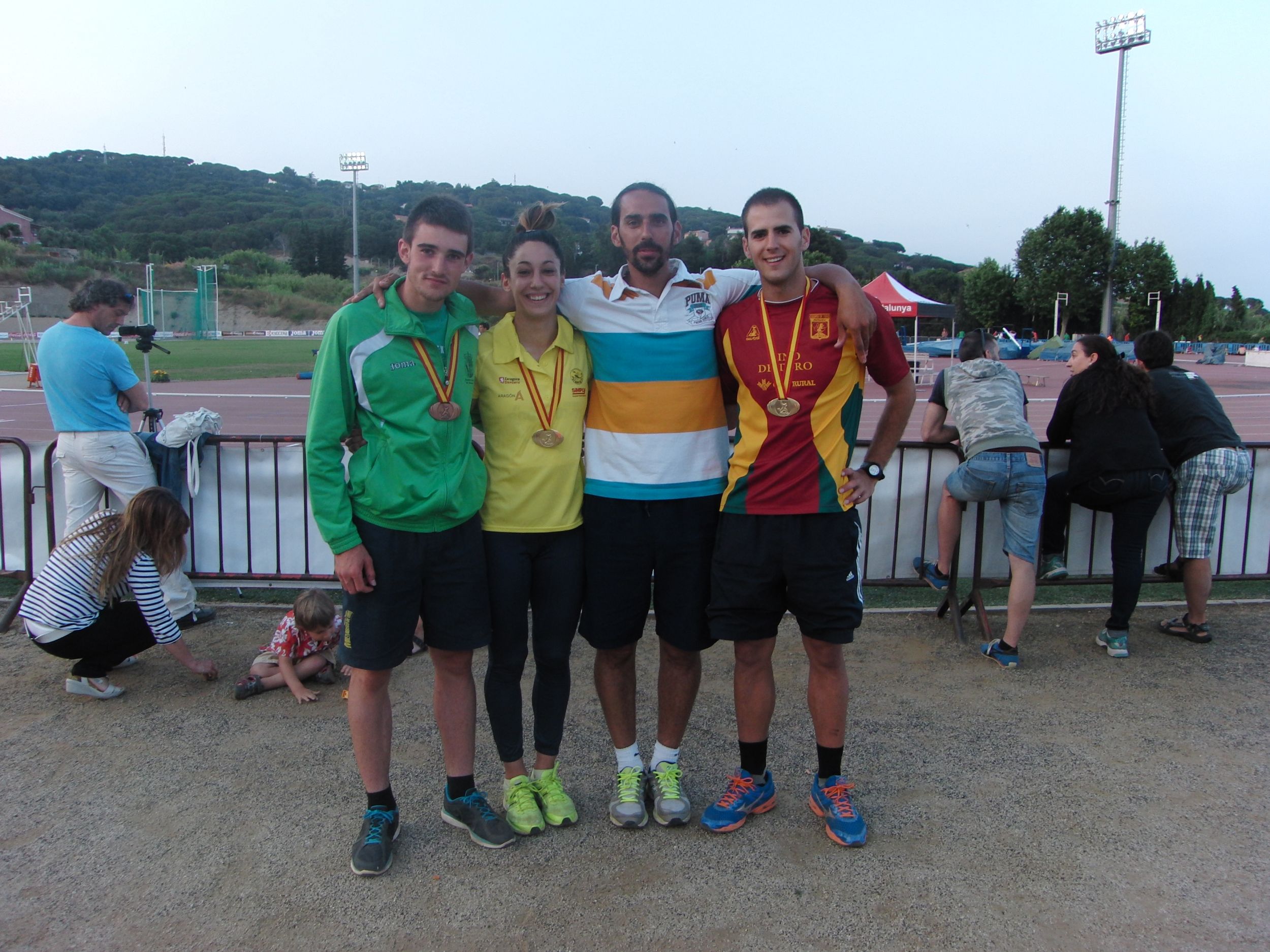 EL ATLETISMO SORIANO SE BAÑA EN ORO, PLATA Y BRONCE EN EL CAMPEONATO DE ESPAÑA PROMESA